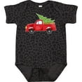 thumbnail image 3 of Inktastic Christmas Vintage Truck with Christmas Tree Boys or Girls Baby Bodysuit, 3 of 5