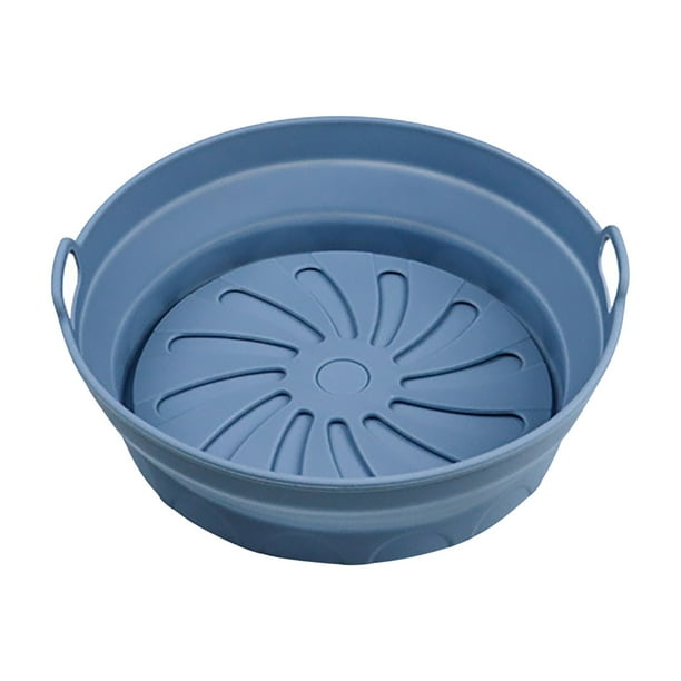 Fryer Liners Reusable Basket Liners, Round Liners Replacement Parchment Liners 8.2inch, Disposable Alternative Fryer Accessories, Heavy Duty Food Grade Material, Foldable Design Portable