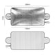 thumbnail image 2 of Car Sun Shield - Windshield Sun Shade, Car Sun Shade Windshield Sunshade Universal, Foldable Reflective Sun Visor, 2 of 5