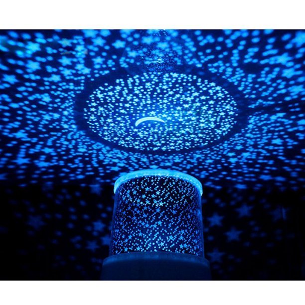 LED Starry Night Light Projector Lamp Colorful Sky Star Romantic Starry