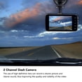 thumbnail image 4 of 170 Wide Angle Dashboard Camera, 300mAh 2 Channel Dash Camera Auto Switch Collision Sensing 1080P 4 Inch  For Car, 4 of 8