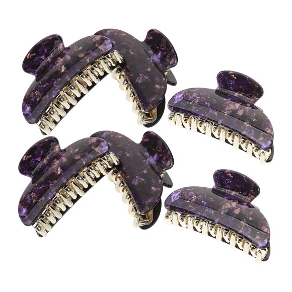 NUOLUX 6Ud Garras Para El En Acrílico Multicolor Con Doble Sujeción Para Mantener El