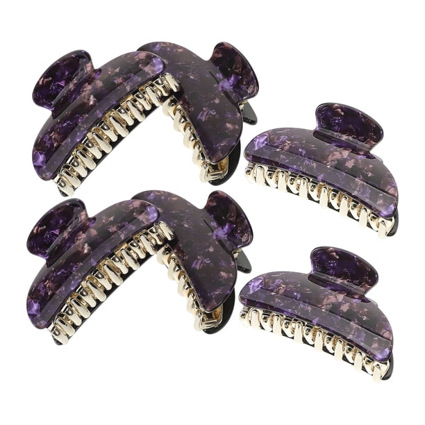 NUOLUX 6Ud Garras Para El En Acrílico Multicolor Con Doble Sujeción Para Mantener El