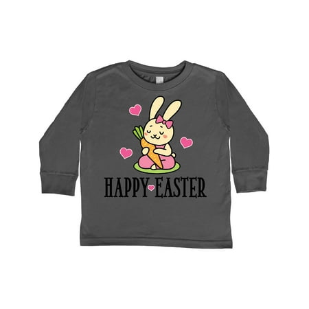 

Inktastic Easter Bunny Girls Gift Toddler Toddler Girl Long Sleeve T-Shirt