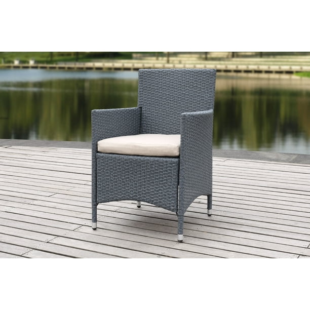 Safavieh Kendrick Outdoor Wicker Patio Chair with Cushion