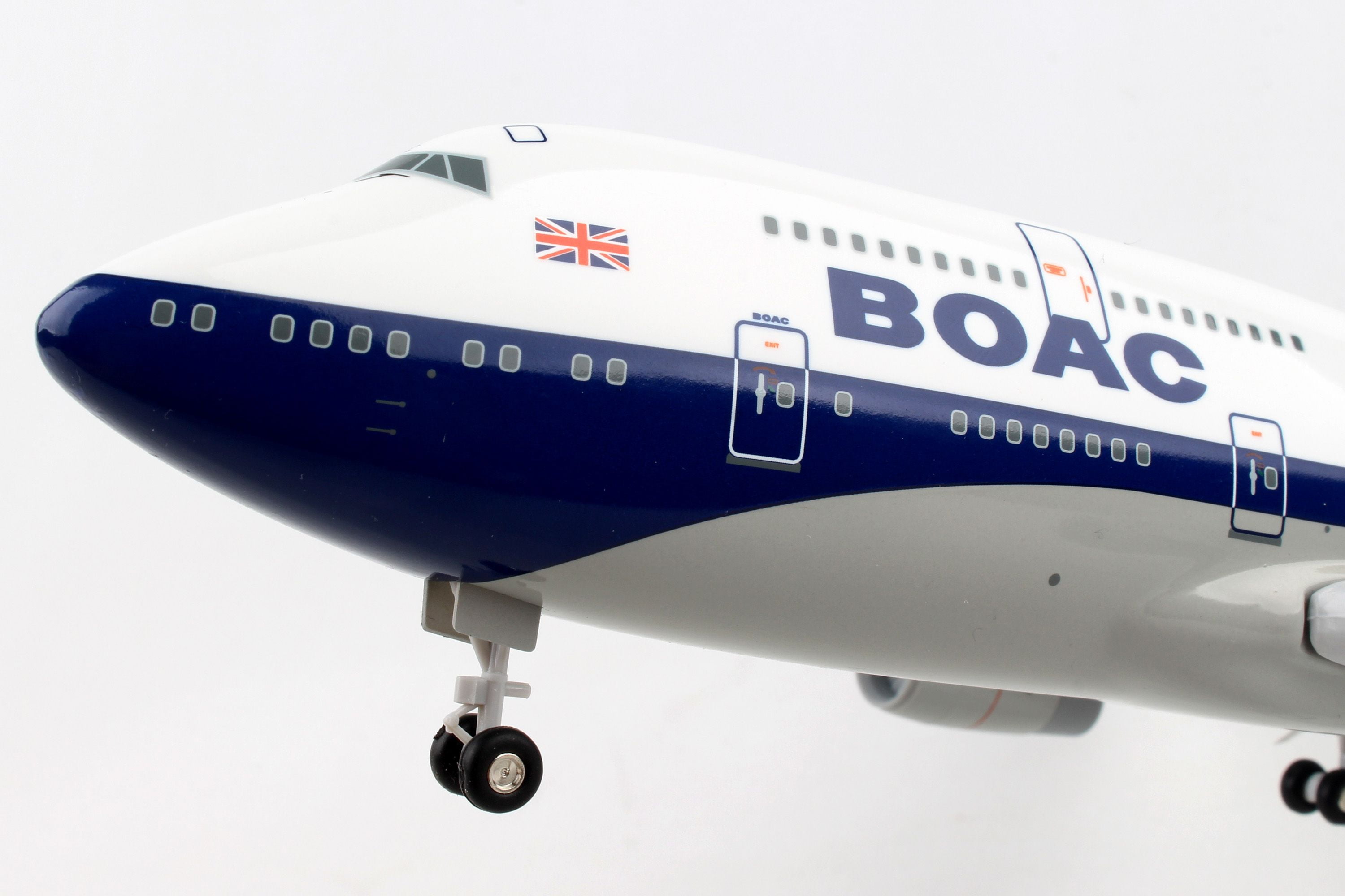 British BOAC 747-400 1/200 ブリティッシュ www.JetCollector.com: British Airways B747-400 w/stand G