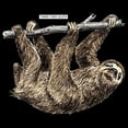 thumbnail image 3 of CafePress - Three Toed Sloth Men's Dark Pajamas - Men's Dark Loose Fit Cotton Pajama Set, 3 of 7