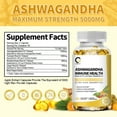 thumbnail image 3 of (2 Pack) Ashwagandha Capsules 5000Mg - Ashwagandha Extract Root Long-Lasting and High Absorption Capsules for Men and Women - 240ct, 3 of 9