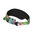 thumbnail image 2 of Balery Watercolor Blooming Cactus Sport Wear Athletic Visor Sun Sports Visor Hat Visor Adjustable Cap for Women and Men (One Size), 2 of 8
