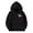 Black, variant on Girls' Fashion Hoodies Cozy Graphic Printed Hooded Long Sleeve Pullover Top with Pocket Back To School Casual Wear Girl's Sweatshirts Black 4 Years-5 Years
