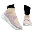 thumbnail image 3 of Womens Shoes,Comfortable Shoes Knitted Mesh Soft Bottom for Casual Wear Comfortable Shoes for Shallow Mouth,Shoes for Women,Pink,6.5, 3 of 9