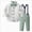 A122-Green, variant on Boy's 2 Piece Active Tracksuit Sets Color Block Long Sleeve Sweatshirt & Jogger Pants for Boys 6-12 Months 12-24 Months 2T 3T 4T 5T 6T 7T 8T 9T Children(Green,3-4 Years)
