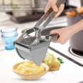 thumbnail image 3 of Potato Press, Durable Potato Crusher, Stainless Steel Rust Resistant for Potato ruit, 3 of 8