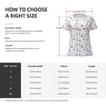 thumbnail image 5 of Naloa Nautical Lighthouse Sailboat Print T-Shirts Short Sleeve V Neck Tees for Women Fashion Tops Trendy Lightweight Soft Casual Summer Outfits Clothes, 5 of 5