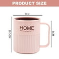 thumbnail image 2 of Bicolor wash cup Household toothbrush gargle Plastic thickened toothbrush cup with handle, 2 of 5