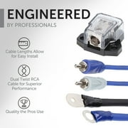 Metra WM-AAK-8 Universal Add an Amp Stereo Wiring Kit with 8 Gauge Wire
