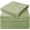 Green, variant on Twin XL Fitted Sheet Deep Pocket Hotel Quality 1800 Thread Count Fits Dorm Bed
