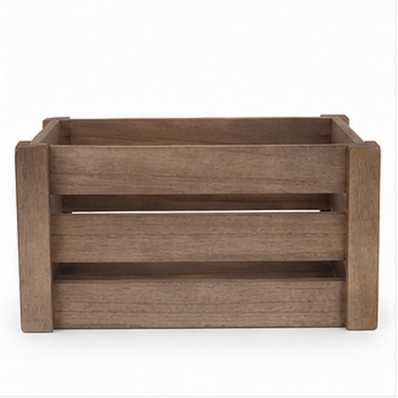 HONMEET Rectangular Vintage and Wooden Storage Display Crate for Organizing