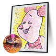 thumbnail image 2 of Diamante pintura cerdo dibujos animados DIY completo redondo Rhinestone para decoración (B4717) Hugtrwg Para estrenar, 2 of 9