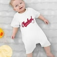 thumbnail image 4 of Icvfdpl Baby Boy Girl Pajamas Clothes Unisex Bodysuit Casual Baseball Letter Print Rompers Jumpsuit Lovely 6-9 Months, 4 of 4