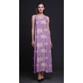 thumbnail image 4 of Bimba Robe Longue Décontractée en Rayonne Florale pour Femmes Bretelles Spaghetti Maxi Robe d'Été-grande, 4 of 4