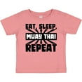 thumbnail image 3 of Inktastic Eat, Sleep, Muay Thai, Repeat Boys or Girls Baby T-Shirt, 3 of 5