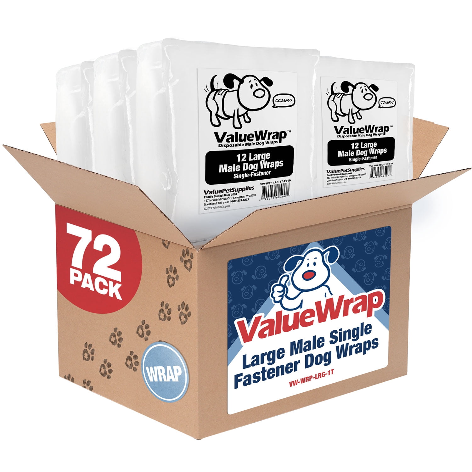 disposable male dog wraps walmart