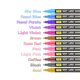 thumbnail image 5 of Dibujar Doble Línea Resaltador 24 Colores Bolígrafos Escuela Sunnimix Bolígrafos de contorno de línea doble, 5 of 8