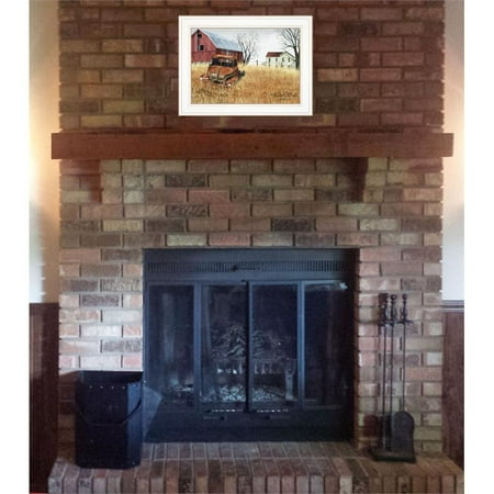 TrendyDecor4U Granddad'S Old Truck By Billy Jacobs Framed Print BJ1041K-226G