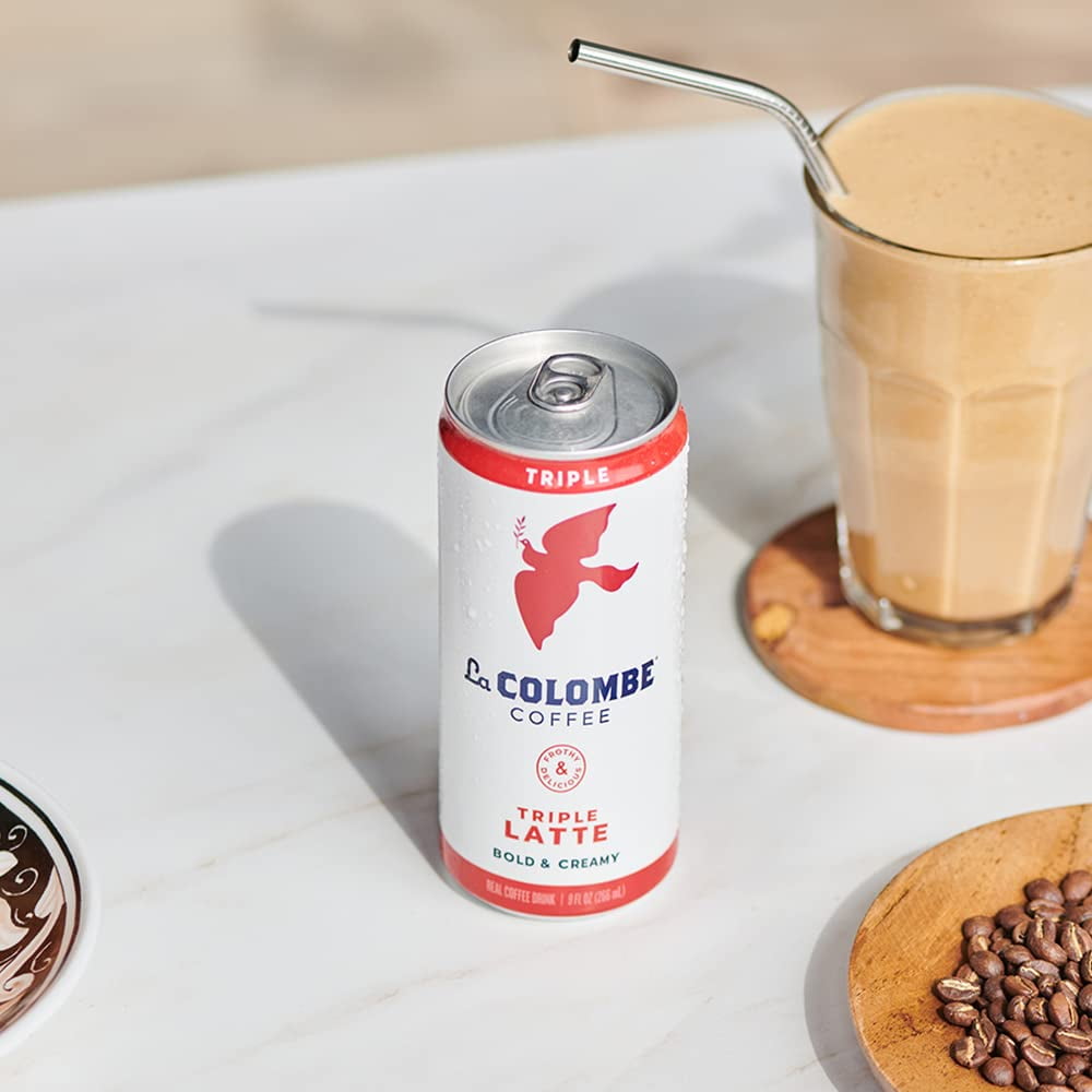 La Colombe Triple Draft Latte - 9 Fluid Ounce, 12 Count - 3 Shots Of  Cold-Pressed Espresso and Frothed Milk - Made With Real Ingredients - Grab  And Go Coffee 