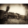 thumbnail image 2 of Drost, David 32x25 White Modern Wood Framed Museum Art Print Titled - Train Arrival I, 2 of 4