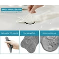 thumbnail image 3 of Hair Catcher Shower Drain Cover, Durable Silicone Hair Stopper for Shower Drain Catcher with Suction Cup, Easy to Install and Clean Suit for Bathroom Bathtub and Kitchen 3 Pack, 3 of 5