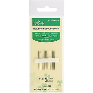 Clover Gold Eye Embroidery Needles, Size No. 3-9 - 16 count