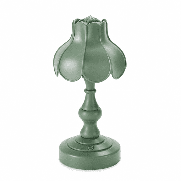 MONTERA USB Rechargeable Table Lamp - Mini Bedside LED Night Light for Home Decor,Perfect for Dormitory or Bedroom,Vintage Style Design small rechargeable lamp