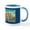White/Blue Inside, variant on CafePress - Coney Island Luna Park Mug - 11 oz Ceramic Mug - Novelty Coffee Tea Cup