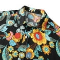 thumbnail image 5 of Penkiiy Men's Short Sleeve Hawaiian Shirts Casual Floral Button Down Tropical Shirt Summer Holiday Beach Aloha Hawaii Shirt XL Multicolor, 5 of 9