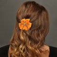 thumbnail image 2 of Unique Bargains 1 Pc Hair Clip Fashion Wave Lines Hair Clips for Women Orange, 2 of 5