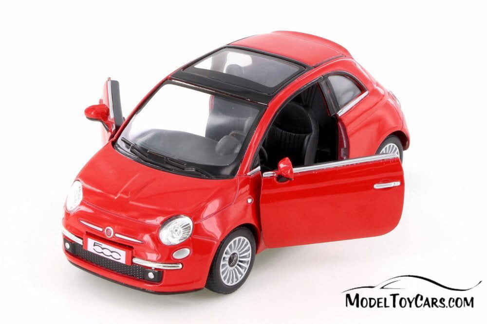 Money box Fiat 500 Modell ca. 1:24 , red - Spare parts Fiat 500