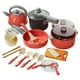 thumbnail image 1 of Juguetes Para Niño Juego de cocina para niños, juguete de corte con platos, utensilios y utensilios de cocina realistas y seguros, juguete educativo para niños pequeños. Juguetes Para Bebe 1 Año, 1 of 6