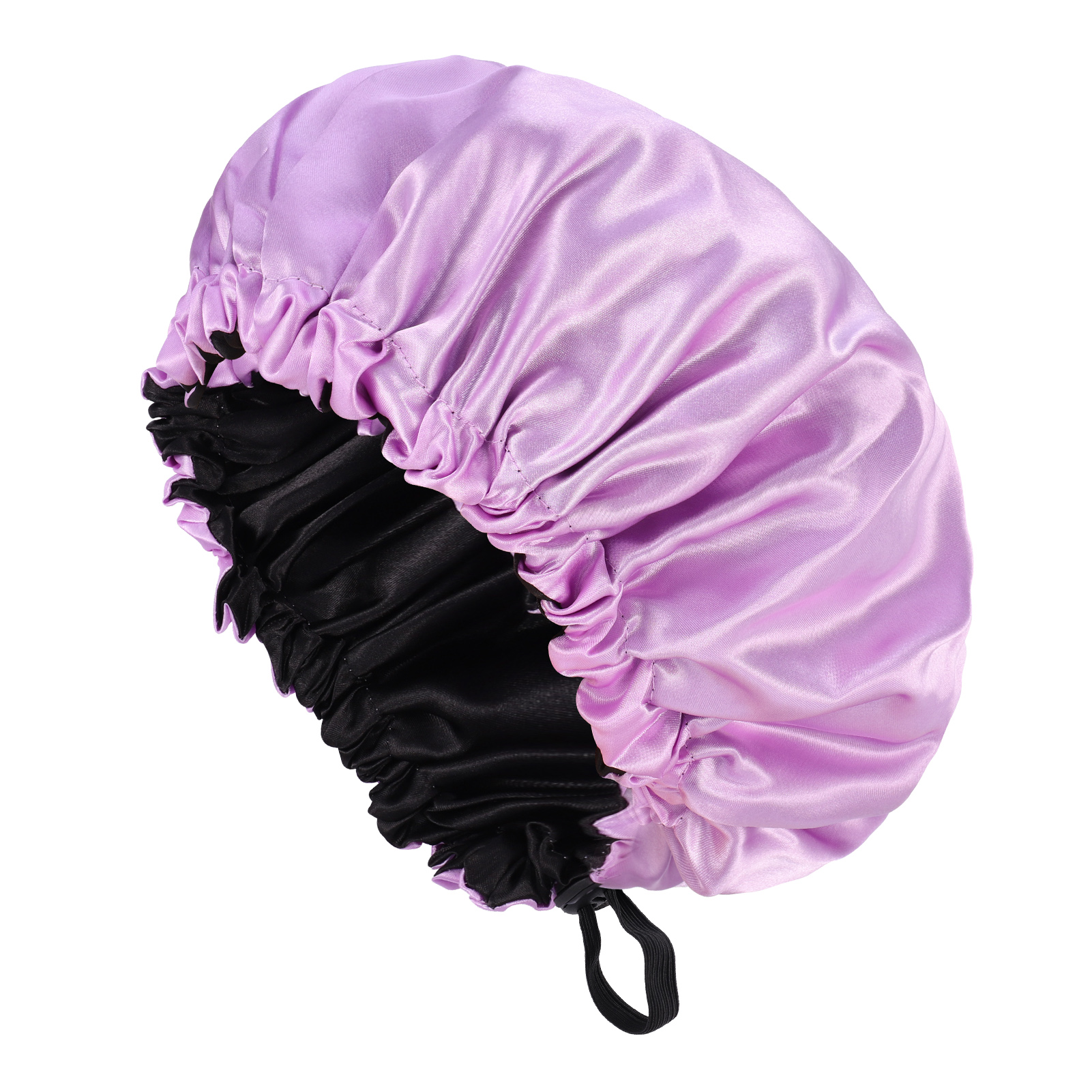 SJENERT Satin Sleep Cap for Women Long Hair Silky for Curly Hair