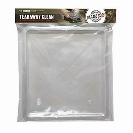 TPG Plastics GB060 16 qt. Tear-A-Way Replacement Trays