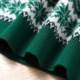thumbnail image 5 of IWEMEK Unisex Ugly Sweater for Girls Fashion Chic Xmas Knitwear Warm Elk Printed Crewneck Pullover Classic Green Tops, 5 of 8