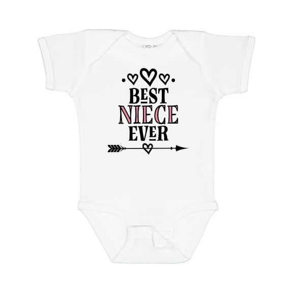Inktastic Best Niece Ever from Aunt Girls Baby Bodysuit