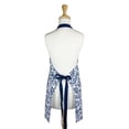 thumbnail image 3 of DII Modern Style 100 Percent Cotton Damask Apron in Nautical Blue, 3 of 3