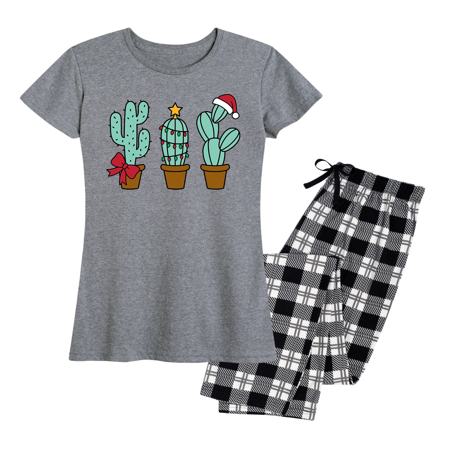 Christmas cactus pajamas Clearance