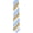 Light Blue And Bronze, variant on Altea Milano Men's Blue And Bronze Horizontal Silk Stripe Necktie - One Size