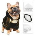 thumbnail image 3 of Sikiie Golden Lips Modern Sculpture Dog Hoodie,Dog Clothes,Dog Sweatshirt ,Dog Shirt, Dog Clothes for Puppy Kitten Small Dogs Cats-Small, 3 of 7