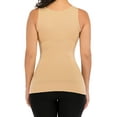 thumbnail image 6 of Cami Shaper for Women Slimming Shapewear Tank Top Tummy Control Shaping Tanks Seamless Camisole Built in Bra, 6 of 6