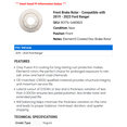 thumbnail image 2 of Front Brake Rotor - Compatible with 2019 - 2023 Ford Ranger - Raybestos, 2 of 2