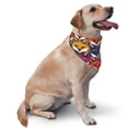 thumbnail image 2 of Xecao Fox Face for Pet Bandana - A Stylish Triangle Accessory for Small to Large Dogs, Puppies, and Cats, 2 of 9